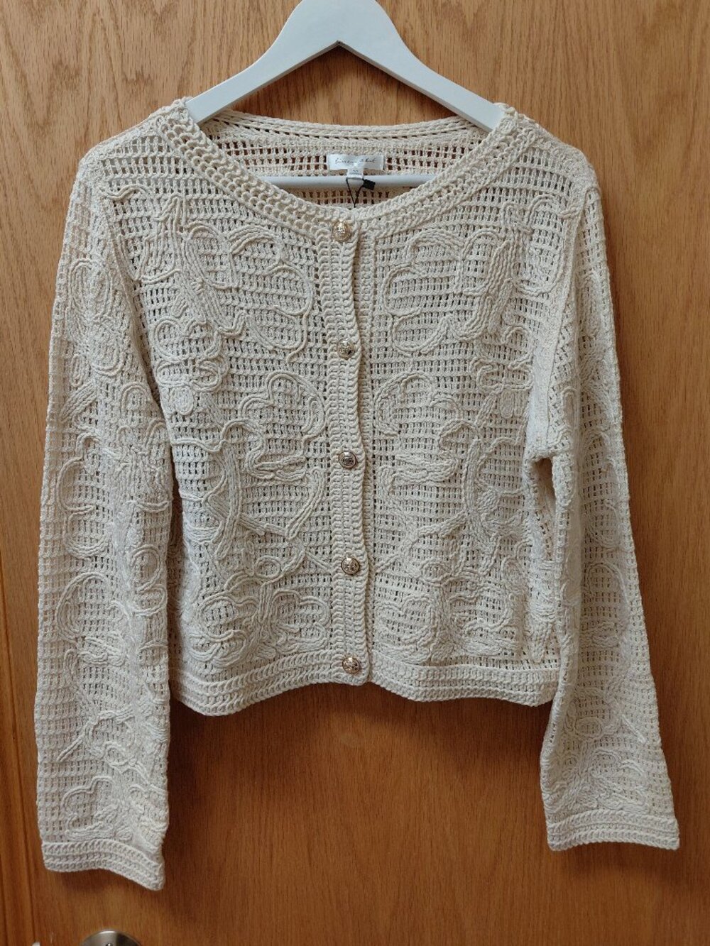 Line & Dot Knit Cardigan